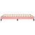 Cadru de pat box spring, roz, 140x200 cm, catifea GartenMobel Dekor
