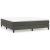 Cadru pat box spring, gri închis, 160x200 cm, catifea GartenMobel Dekor