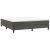 Cadru pat box spring, gri închis, 160x200 cm, catifea GartenMobel Dekor