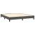 Cadru pat box spring, gri închis, 160x200 cm, catifea GartenMobel Dekor