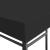 Acoperiș de pavilion, negru, 3 x 3 m, 270 g/m² GartenMobel Dekor