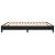 Cadru de pat box spring, negru, 160x200 cm, catifea GartenMobel Dekor