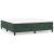 Cadru de pat box spring, verde închis, 160x200 cm, catifea GartenMobel Dekor