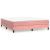 Cadru de pat box spring, roz, 160x200 cm, catifea GartenMobel Dekor