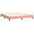 Cadru de pat box spring, roz, 160x200 cm, catifea GartenMobel Dekor