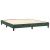 Cadru de pat box spring, verde închis, 180x200 cm, catifea GartenMobel Dekor