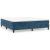 Cadru de pat box spring, albastru închis, 180x200 cm, catifea GartenMobel Dekor