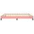 Cadru de pat box spring, roz, 180x200 cm, catifea GartenMobel Dekor