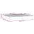 Cadru de pat box spring, gri deschis, 200x200 cm, catifea GartenMobel Dekor