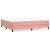 Cadru de pat box spring, roz, 200x200 cm, catifea GartenMobel Dekor