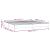 Cadru de pat box spring, roz, 200x200 cm, catifea GartenMobel Dekor