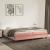 Cadru de pat box spring, roz, 200x200 cm, catifea GartenMobel Dekor