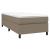 Cadru de pat box spring, gri taupe, 80x200 cm, textil GartenMobel Dekor