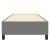 Cadru de pat box spring, gri închis, 90x190 cm, textil GartenMobel Dekor