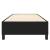 Cadru de pat box spring, negru, 90x190 cm, textil GartenMobel Dekor