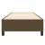 Cadru de pat box spring, maro închis, 90x190 cm, textil GartenMobel Dekor