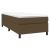 Cadru de pat box spring, maro închis, 90x190 cm, textil GartenMobel Dekor