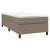 Cadru de pat box spring, gri taupe, 90x190 cm, textil GartenMobel Dekor