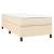 Cadru de pat box spring, crem, 90x190 cm, textil GartenMobel Dekor