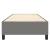 Cadru de pat box spring, gri închis, 90x200 cm, textil GartenMobel Dekor