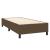 Cadru de pat box spring, maro închis, 90x200 cm, textil GartenMobel Dekor