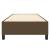Cadru de pat box spring, maro închis, 90x200 cm, textil GartenMobel Dekor