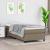 Cadru de pat box spring, gri taupe, 90x200 cm, textil GartenMobel Dekor