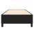 Cadru de pat box spring, negru, 100x200 cm, textil GartenMobel Dekor