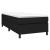 Cadru de pat box spring, negru, 100x200 cm, textil GartenMobel Dekor