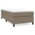Cadru de pat box spring, gri taupe, 100x200 cm, textil GartenMobel Dekor
