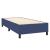 Cadru de pat box spring, albastru, 100x200 cm, textil GartenMobel Dekor