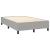 Cadru de pat box spring, gri deschis, 120x200 cm, textil GartenMobel Dekor