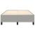 Cadru de pat box spring, gri deschis, 120x200 cm, textil GartenMobel Dekor