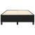 Cadru de pat box spring, negru, 120x200 cm, textil GartenMobel Dekor