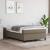 Cadru de pat box spring, gri taupe, 120x200 cm, textil GartenMobel Dekor