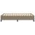 Cadru de pat box spring, gri taupe, 120x200 cm, textil GartenMobel Dekor