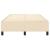 Cadru de pat box spring, crem, 120x200 cm, textil GartenMobel Dekor