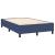Cadru de pat box spring, albastru, 120x200 cm, textil GartenMobel Dekor