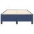 Cadru de pat box spring, albastru, 120x200 cm, textil GartenMobel Dekor