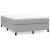Cadru de pat box spring, gri deschis, 140x190 cm, textil GartenMobel Dekor