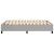 Cadru de pat box spring, gri deschis, 140x190 cm, textil GartenMobel Dekor
