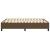 Cadru de pat box spring, maro închis, 140x190 cm, textil GartenMobel Dekor