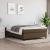Cadru de pat box spring, maro închis, 140x190 cm, textil GartenMobel Dekor