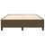Cadru de pat box spring, maro închis, 140x190 cm, textil GartenMobel Dekor