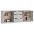 Servante, 3 piese, gri beton, lemn prelucrat GartenMobel Dekor