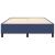 Cadru de pat box spring, albastru, 140x190 cm, textil GartenMobel Dekor