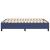 Cadru de pat box spring, albastru, 140x190 cm, textil GartenMobel Dekor