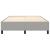 Cadru de pat box spring, gri deschis, 140x200 cm, textil GartenMobel Dekor