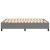 Cadru de pat box spring, gri închis, 140x200 cm, textil GartenMobel Dekor