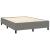Cadru de pat box spring, gri închis, 140x200 cm, textil GartenMobel Dekor